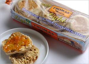 Stuff We Like Thomas Light Multi Grain English Muffins Blue Kitchen 