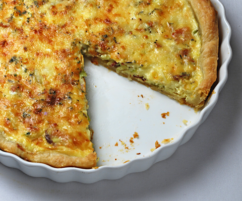 Real men don’t just eat quiche, they make it – Blue Kitchen